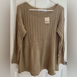Free People Women’s Sweater, Size XS (oversized) NWT